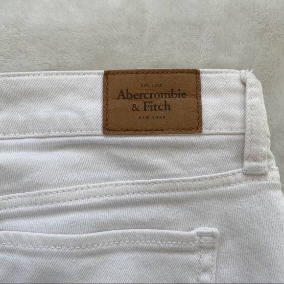 Abercrombie & Fitch White Jeans 26 regular - Picture 3 of 5